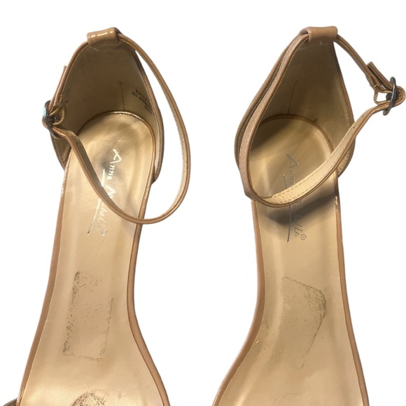 Anne Michelle Exception Women’s Single Band Open Toe Stiletto Heel Shoe 10 - Picture 11 of 14